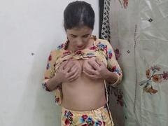 Stepmom with a tight pussy has fun with her Indian stepbrother and stepsister