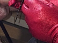 Grosser schwanz, Handjob, Pumpe, Stiefmutter, Spielzeuge