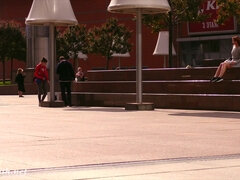 Большая жопа, Большие сиськи, Брюнетки, Милф, На публике, Сиськи