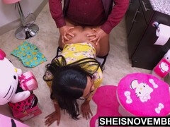 Ebony stepdaughter Msnovember stars in a full-length hardcore film