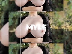 Gorgeous Busty Step Mom Gives Her Step Son A Lesson How To Orally Satisfy His Sexy Girlfriend