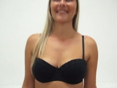 Blondine, Tjekke, Dildo, Hårdt