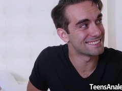 Anal, Sucer une bite, Brunette brune, Hard, Petite femme, Adolescente