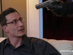 항문, 큰 엉덩이, 큰 가슴, 오랄섹스, 유럽인, 얼굴에, 가죽, 스타킹