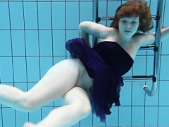 Hd, 야외의, 빨간 머리, 러시아인, 청소년, 젖가슴