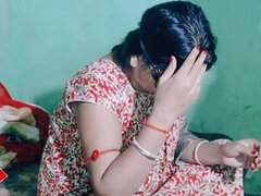 Smoking Desi Stepmom Fucks Stepson's Friends in Mumbai - Big Tits, Doggy Style & Missionary