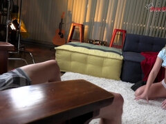 Entre bastidores, Verga grande, Rubia, Hablar sucio, Fetiche, Masturbación, Pov, Coño