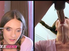 Kuřba, Sperma v puse, Hd, Drobounká, Pička, Těsné, Kozičky, Vlhká