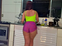 Leie, Latina, Hausmädchen, Rotschopf, Jungendliche (18+), Spanner, Ehefrau