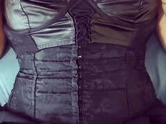 Gothic Girl Is Hot Right Now and Touches Her Huge Natural Tits with Brown Nipples