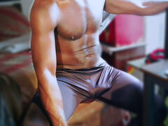 Amatőr, Fekete, Angol, Szőrös, Házi készítésű, Valóság, Egyedül