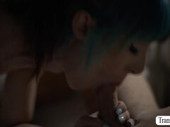 Analno, Velike joške, Globoko grlo, Ladyboy, Rimjob, Transa