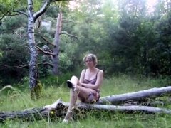 Amatør, Blondine, Udendørs