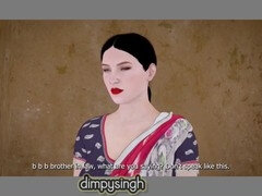 Dimpy Singh’s hot encounter in a Hindi bhabhi story