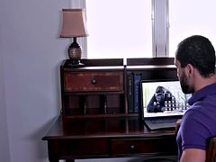 항문핥기, 흑인, 커플, 에보니, 게이, 근육, 문신