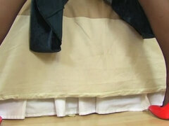 Veľké kozy, Britskej, Žena, Vlasatej, Hd, Dospelé, Sólo, Stockings