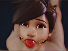 삼차원, 큰 음경, 큰 가슴, 오랄섹스, 모음집, 젖가슴