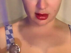 Amatoriale, Bella grossa formosa, Bionda, Coppia, Punto di vista pov