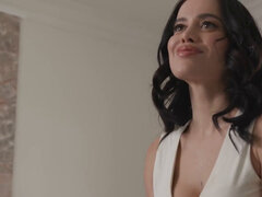 Boss brunette has one employee fucking her senseless