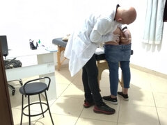 Proctologist Performs Anal Exam On Constipated Patient