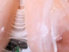 아마추어, 크고 아름다운 여자, 큰 가슴, 밀프, 혼자