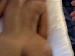 Stor rumpe, Store pupper, Mørk, Fingring, Hjemmelaget, Synsvinkel, Pupper