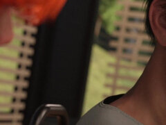 Tredimensionell, Afrikansk, Svart, Otrohet, Dildo, Vibrator