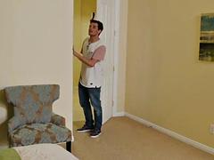 In den arsch, Grosser schwanz, Grosse titten, Blasen, Spermaladung, Milf, Stiefmutter, Titten