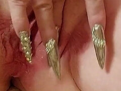 Europeu, Fêmea, Vovozinha, Masturbação, Maduroa, Seios flácidos, Apertado, Tetas