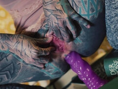 Amador amadora, Anal, Consolo, Alemãoã, Masturbação, Xoxota, Esguichando, Tatuagem