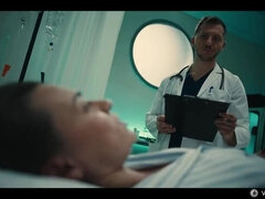 Redhead Nurse Hypnotizes Brunette With Big Tits - Lesbian Vampire Mind Control Sex