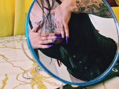 Weibliche domination, Milf, Herrin, Party, Sklave, Tätowierung