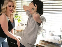 Stor rumpe, Store pupper, Blond, Kukk suging, Runke, Slikking, Onani, Milf