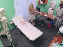 Doctor Gives Czech Babe Wet Panties 2 - Fake Hospital