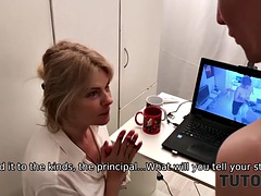 Blondine, Geile alte tussi, Hardcore, Reif, Milf, Lehrer