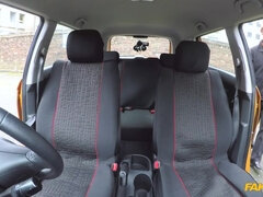 Enthousiasteling, Pijpbeurt, Auto, Sperma, Sperma shot, Hondjeshouding, Buiten, Kut duiken