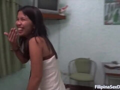 Amateur, Asiático, Verga grande, Acercamiento, Filipina, Pequeña, Adolescente, Trio