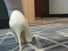 아마추어, 랑제리, 밀프, 나일론, 복고풍의, 혼자, 스타킹, 빈티지