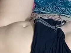 Hot Teen Gets Her Pussy Played with by Her Long Haired Indian Friend