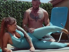 Gros seins, Blonde, Léchez, Mère que j'aimerais baiser, Chatte, Tatouage