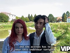 Velike joške, Busty, Hd, Naravne joške, Zunaj, Prvoosebno snemanje seksa, Rdečelaska, Najstnice