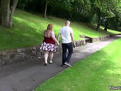 Picked up fat ass plumper gets banged