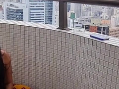 Goddess Kiffa Is Relaxing in a Hotel