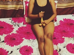 Horny Wife Plays with Lifelike Dildo - Feels Just Like the Real Thing!