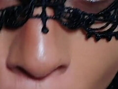 Enthousiasteling, Mooi, Pijpbeurt, Sperma in mond, Fetisj, Gezichtspunt