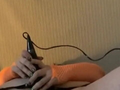Leie, Braunhaarige, Dildo, Frau, Masturbation, Polisch, Solo, Jungendliche (18+)