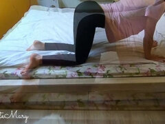 Stepbrother cums in my bedroom - CuteMary