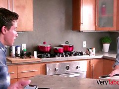 Mommy and son eggs and bacon boning - Melissa Lynn