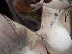 Piękne grube kobiety, Włochaty, Domowej roboty, Gospodyni domowa, Latynoska, Naturalne cycki, Prysznic, Solo