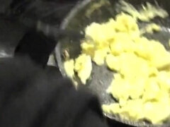 Leie, Arabisch, Grosser arsch, Küche, Reif, Pov, Solo